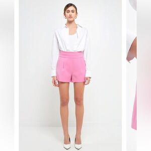NWT Endless‎ Rose Waist Band Detail Shorts